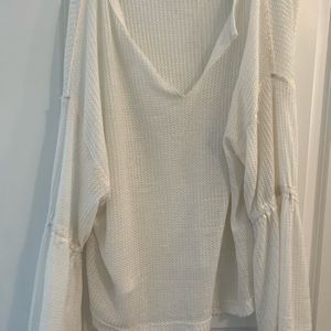 We The Free Waffle Knit Top